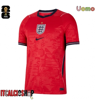 Inghilterra Seconda Maglia Mondiali 2026 Manica Corta